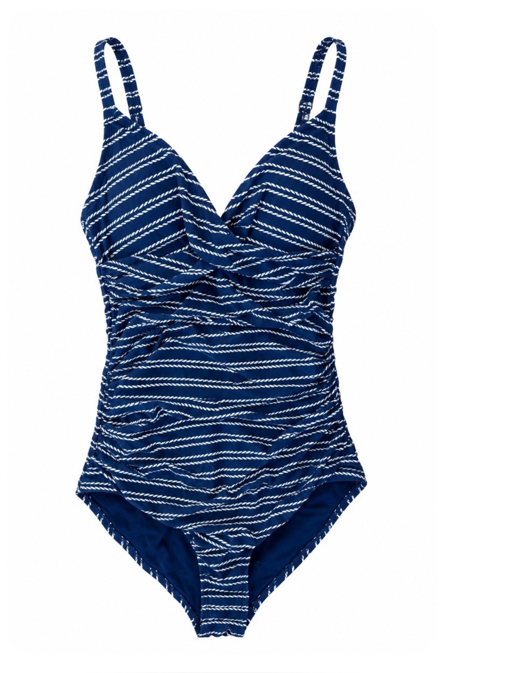 Nip Tuck Swim Ruched One Piece Swimsuit Size 4